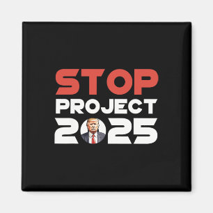 Aimant Projet Trump 2025 contre Trump Patriotique