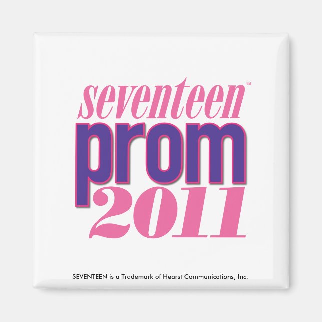 Aimant Prom 2011 - Violet (Devant)