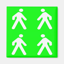 Aimant Promenez-vous dans le vert