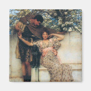 Aimant Promesse du printemps (par Lawrence Alma-Tadema)