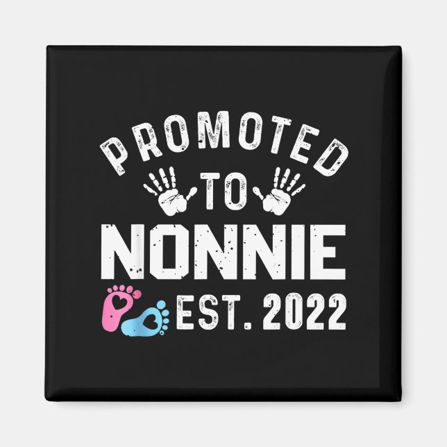 Aimant Promoted To Nonnie Est 2022 Funny New Nonnie  (Devant)