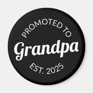 Aimant Promu À Grand-Père Est. 2025 I