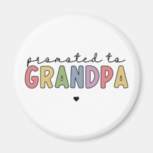 Aimant Promu à grand-père Nouveau grand-père pour être de