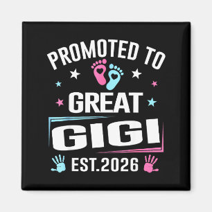 Aimant Promu en Grande Gigi Est 2026 Annonce de Grossesse