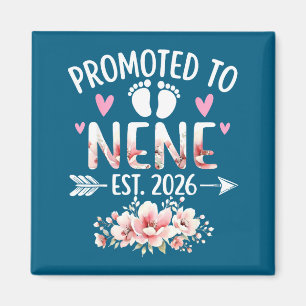Aimant Promu en nene est 2026 floral grossesse