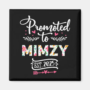 Aimant Promu vers Mimzy 2025 Annonce de grossesse mignonn