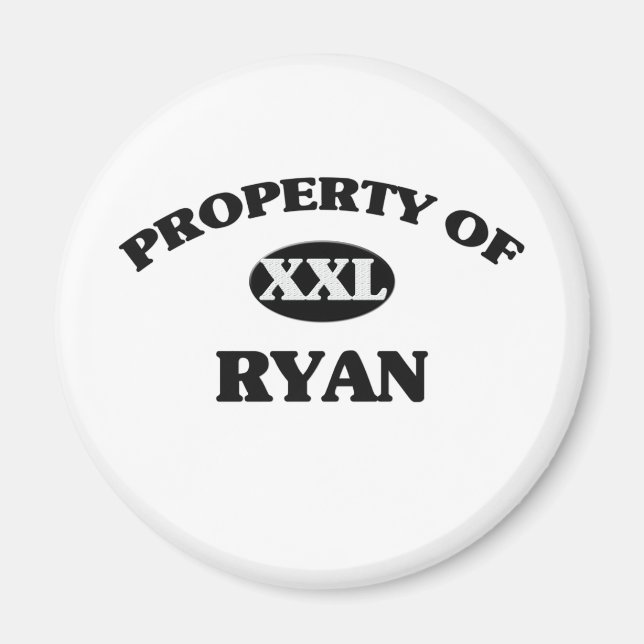 Aimant Propriété de RYAN (Devant)