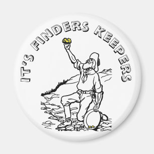 Aimant Prospecteur Or de l'Antiquité