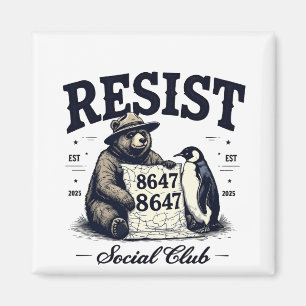 Aimant Protéger le parc national anti-Trump 8647 contre l