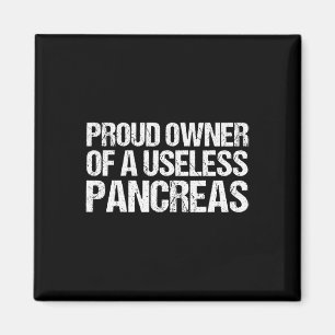 Aimant Proud Owner Of A Useless Pancreas Diabète Awarene