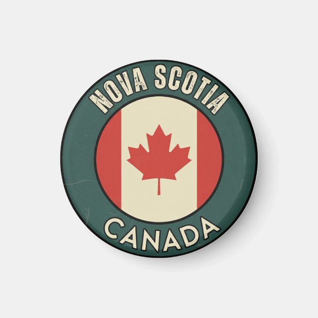 Aimant Province de Nouvelle-Écosse Canada (Devant)