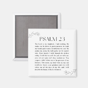 Aimant Psaume 23 Le Seigneur est mon berger