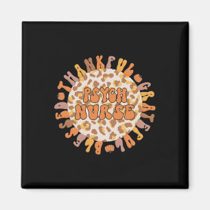 Aimant Psych Infirmière Thanksgiving Psychiatrique Infirm