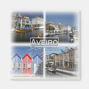 Aimant PT0033 Europe, Portugal, Aveiro, réfrigérateur