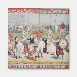 Aimant Publicité par affichage le Barnum