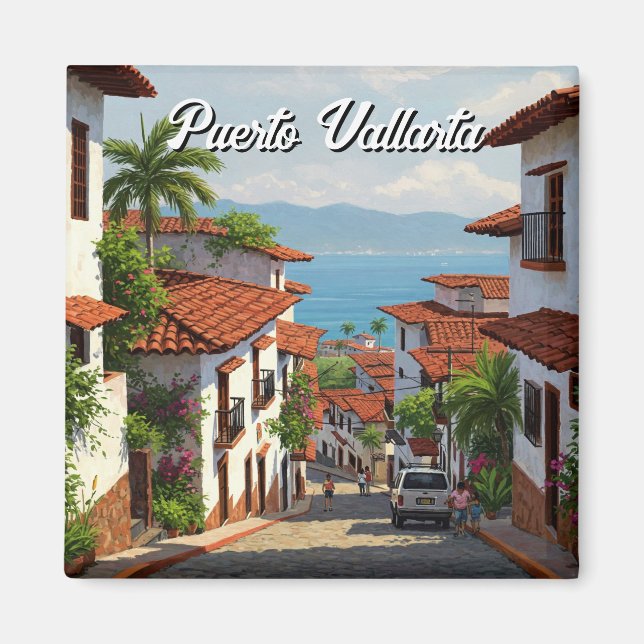 Aimant Puerto Vallarta Jalisco Mexique Voyage (Devant)