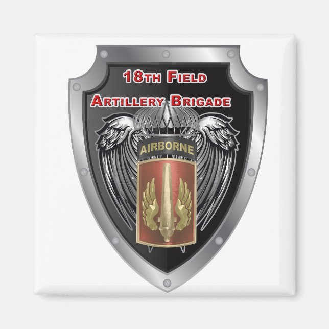 Aimant Puissante 18e brigade d'artillerie de campagne aér (Devant)