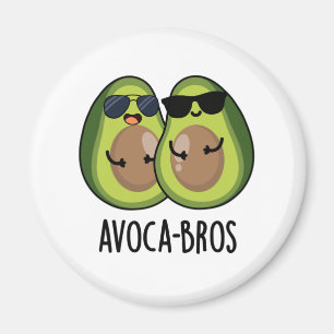 Aimant Pun Avoca-bros amusant Avocado