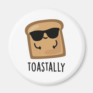 Aimant Pun de pain de pain de pain toastatiquement drôle
