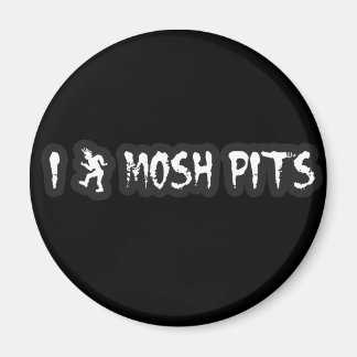 Aimant Punk Rock Mosh pit gars filles punk musique slam p