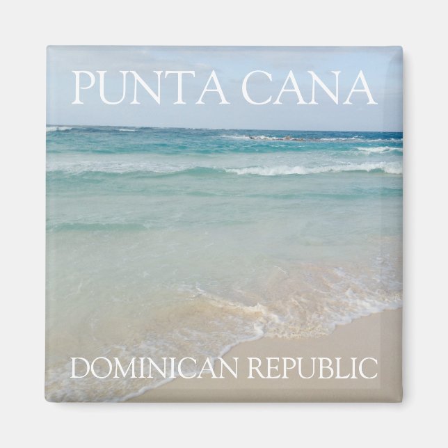 Aimant Punta Cana, République Dominicaine Belle plage (Devant)