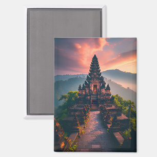 Aimant Pura Senja Bali - “Temple de Bali au coucher du so