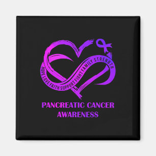 Aimant Purple Heart Hope Amour Foi Pancréatique Cancer Aw