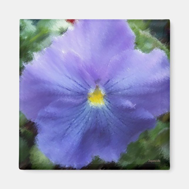 Aimant Purple Pansy (Devant)