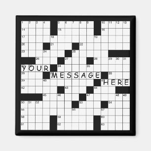 Aimant Puzzle de mots croisés