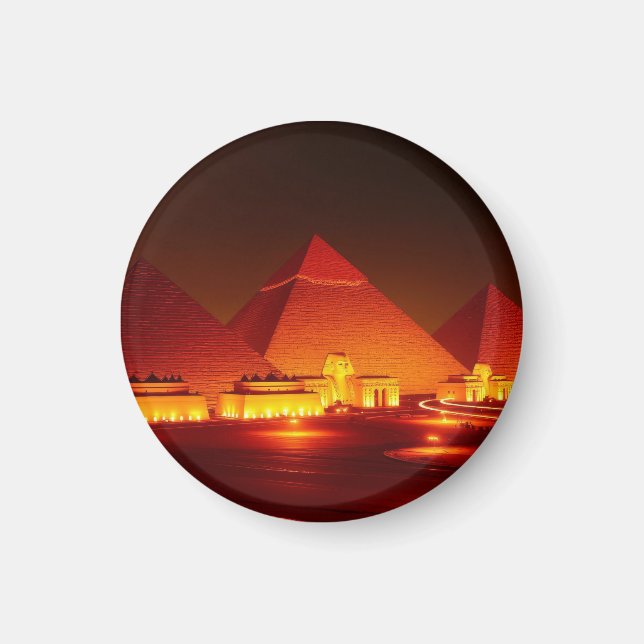 Aimant Pyramides Antiques (Devant)