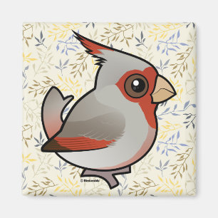 Aimant Pyrrhuloxia de Birdorable