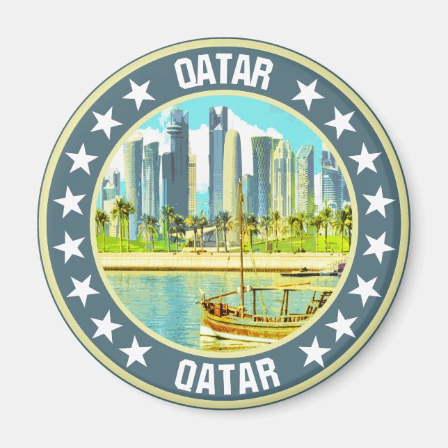 Aimant Qatar (Devant)
