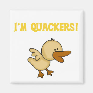 Aimant Quackers T-shirts et cadeaux de canard