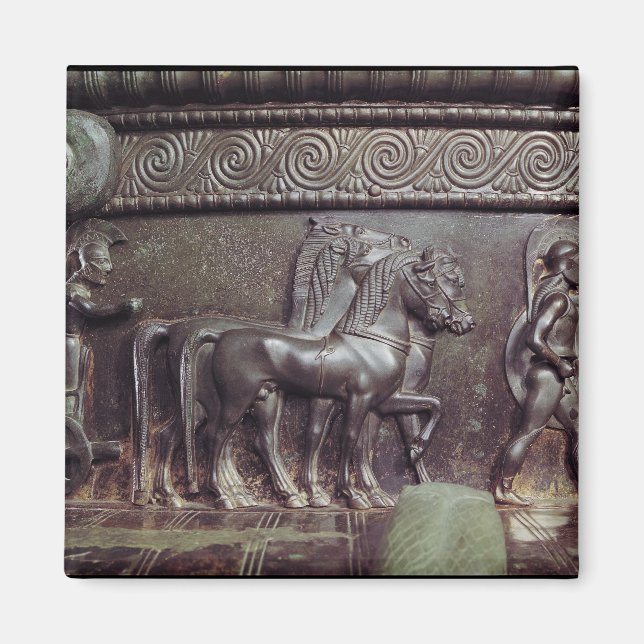 Aimant Quadriga et Hoplite (Devant)