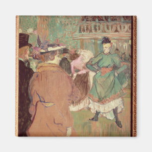 Aimant Quadrille de Henri De Toulouse-Lautrec au fard à