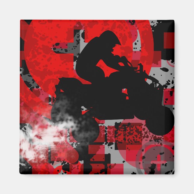 Aimant quads. (Devant)