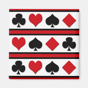 Aimant Quatre combinaisons de cartes