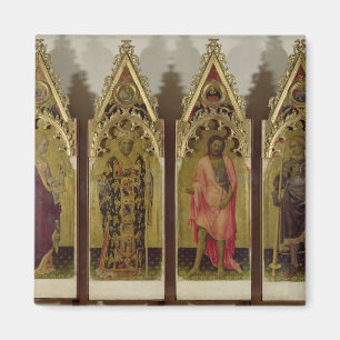 Aimant Quatre saints du Quaratesi Polyptych : Magnétique