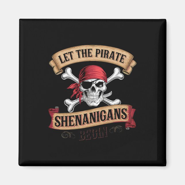 Aimant Que Les Shenanigans Pirates Commencent À Parler Co (Devant)
