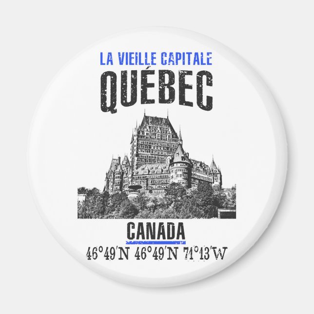 Aimant Québec (Devant)