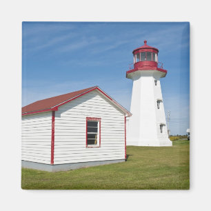 Aimant Québec, Canada. Phare du cap D'Espoir.