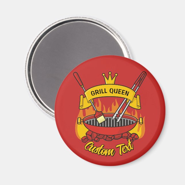 Aimant Queen Grill (Recto/Verso)