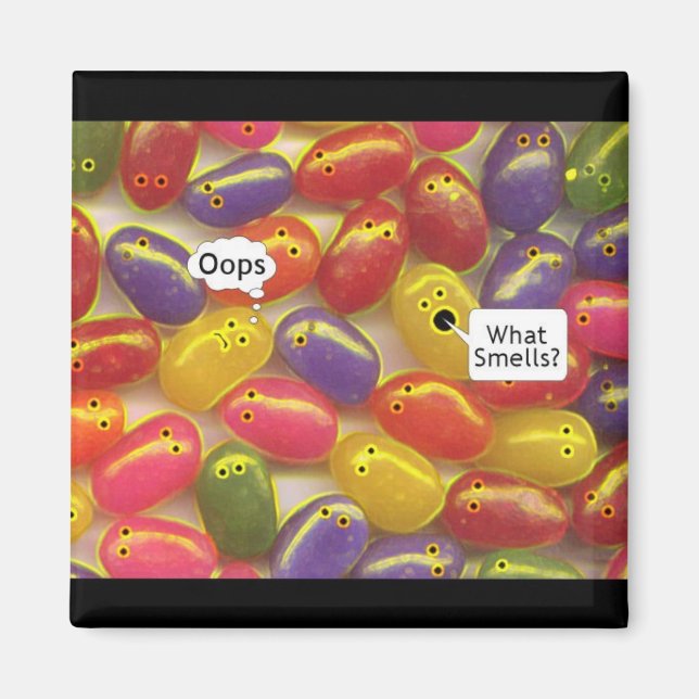 Aimant Quel Odeur ? Jelly Beans (Devant)