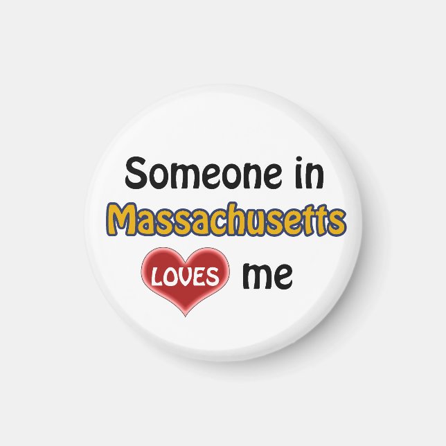Aimant Quelqu'un au Massachusetts m'aime (Devant)