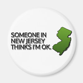 Aimant Quelqu'un au New Jersey pense que je vais bien
