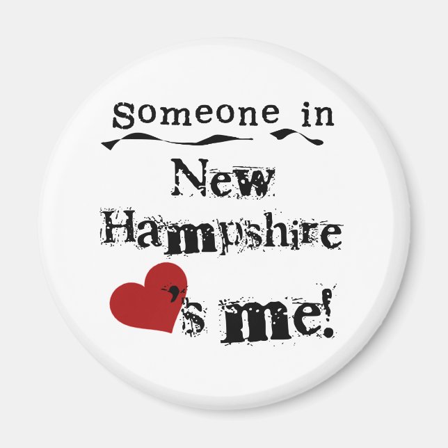 Aimant Quelqu'Un Dans Le New Hampshire M'Aime (Devant)