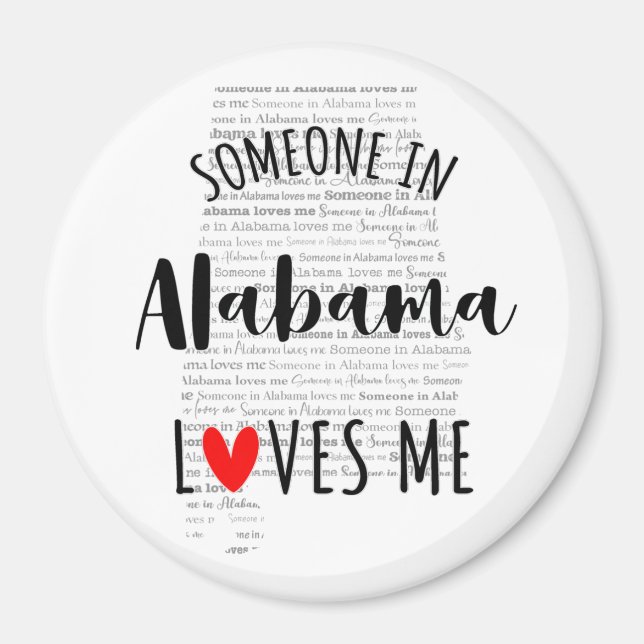 Aimant Quelqu&#x27;Un En Alabama M&#x27;Aime (Devant)