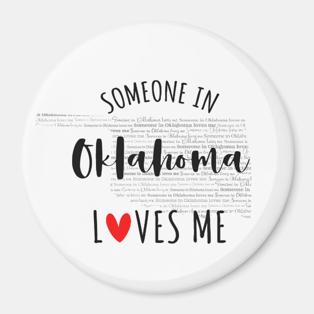 Aimant Quelqu'Un En Oklahoma M'Aime L'Aimant (Devant)
