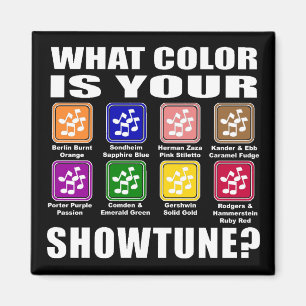 Aimant Quels couleur/aimant de Showtune