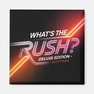 Aimant Qu'est-ce que la ruée ? Art de couverture Deluxe E